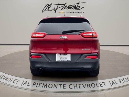 Deep Cherry Red Crystal Pearlcoat 2017 Jeep Cherokee Sport