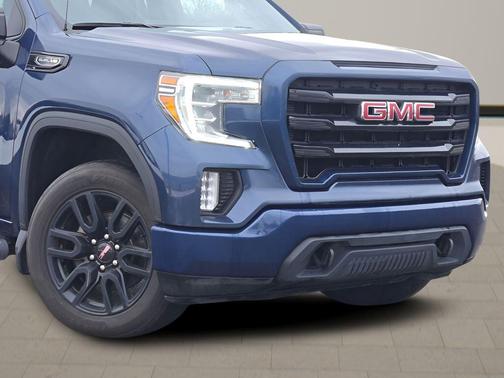 Pacific Blue Metallic 2021 GMC Sierra 1500 Elevation