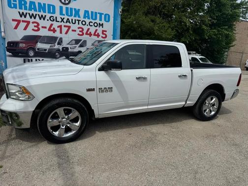 White 2018 RAM 1500 Big Horn