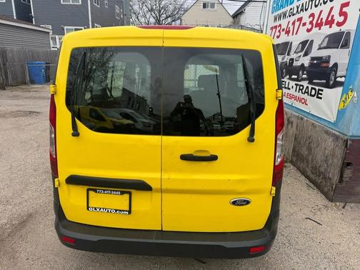 Yellow 2014 Ford Transit Connect 4dr Wgn LWB XL