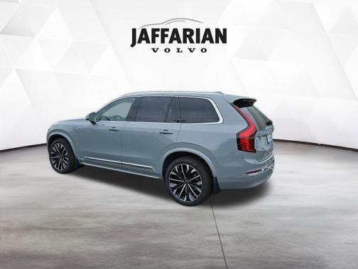 Vapour Grey Metallic 2026 Volvo XC90 Plug-In Hybrid Plus, T8 AWD, Electric/Gasoline, Bright, 7 Seats