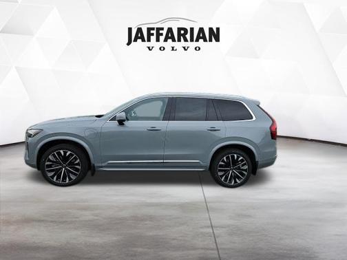 Vapour Grey Metallic 2026 Volvo XC90 Plug-In Hybrid Plus, T8 AWD, Electric/Gasoline, Bright, 7 Seats
