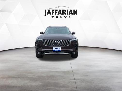 Mulberry Red Metallic 2026 Volvo XC90 Plug-In Hybrid Ultra, T8 AWD, Electric/Gasoline, Bright, 6 Seats