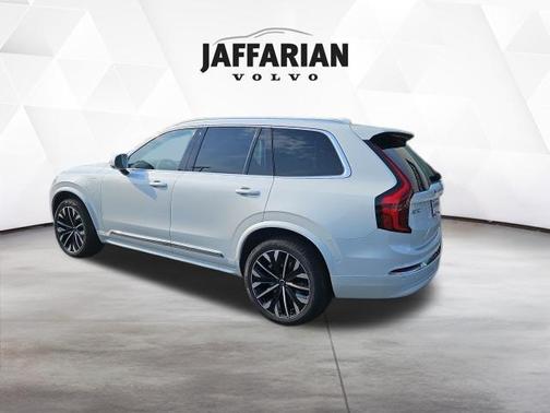 Crystal White Pearl 2026 Volvo XC90 Plug-In Hybrid Plus, T8 AWD, Electric/Gasoline, Bright, 6 Seats