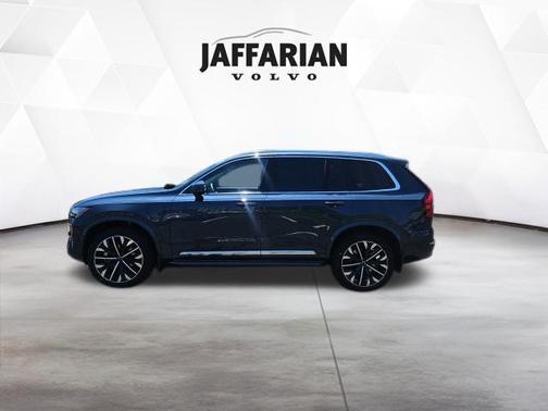 Denim Blue Metallic 2026 Volvo XC90 Plug-In Hybrid Plus, T8 AWD, Electric/Gasoline, Bright, 6 Seats