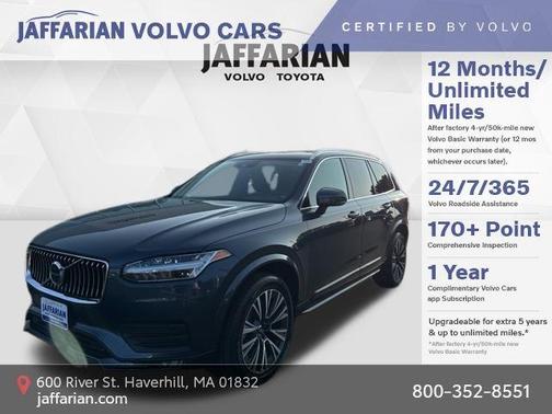 2022 Volvo XC90 T6 Momentum 7 Passenger