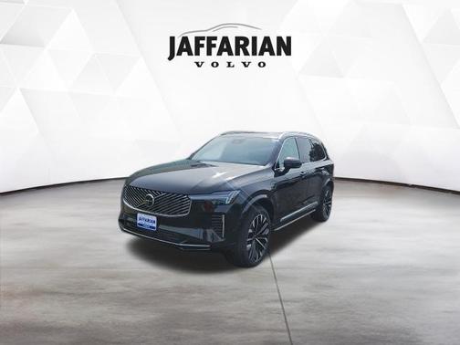 Onyx Black Metallic 2026 Volvo XC90 Plug-In Hybrid Plus, T8 AWD, Electric/Gasoline, Bright, 7 Seats