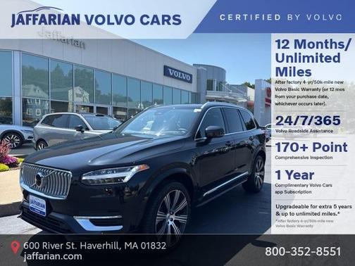 2024 Volvo XC90 Recharge Plug-In Hybrid T8 Ultimate 6-Seater