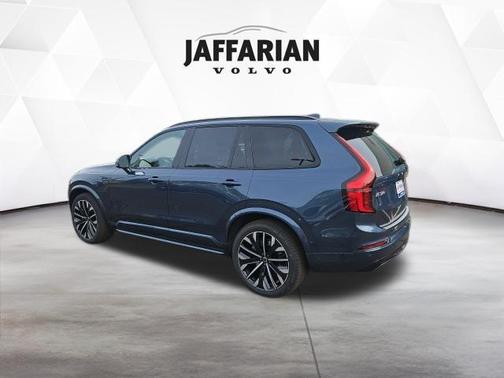 Denim Blue Metallic 2026 Volvo XC90 Plug-In Hybrid Ultra Dark Theme, T8 AWD, Electric/Gasoline, 6 Seats