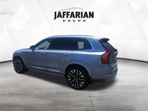 Aurora Silver 2026 Volvo XC90 Plug-In Hybrid Plus, T8 AWD, Electric/Gasoline, Bright, 6 Seats