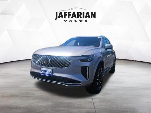 Aurora Silver 2026 Volvo XC90 Plug-In Hybrid Plus, T8 AWD, Electric/Gasoline, Bright, 6 Seats
