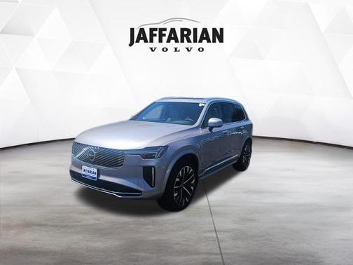 Aurora Silver 2026 Volvo XC90 Plug-In Hybrid Plus, T8 AWD, Electric/Gasoline, Bright, 6 Seats
