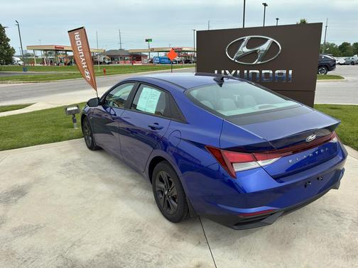 Intense Blue 2023 Hyundai ELANTRA SEL
