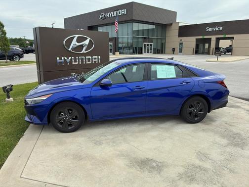 Intense Blue 2023 Hyundai ELANTRA SEL