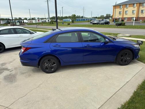 Intense Blue 2023 Hyundai ELANTRA SEL