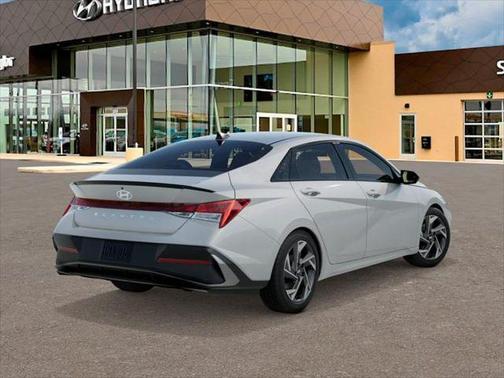 Serenity White 2026 Hyundai ELANTRA Sport