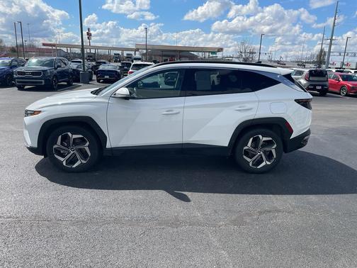 White Pearl 2024 Hyundai TUCSON Limited