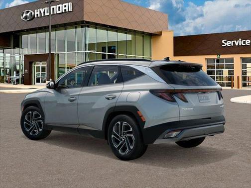 Shimmering Silver 2026 Hyundai TUCSON Hybrid Limited