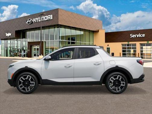 Atlas White 2025 Hyundai SANTA CRUZ Limited
