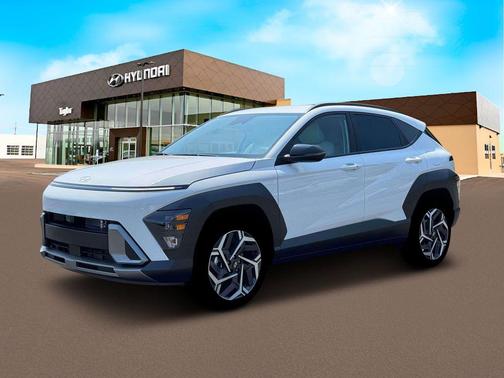 Atlas White 2026 Hyundai KONA SEL Premium