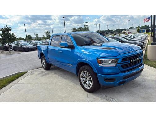 Hydro Blue Pearlcoat 2022 RAM 1500 Laramie