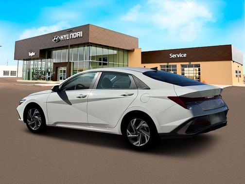 Serenity White 2026 Hyundai ELANTRA Limited