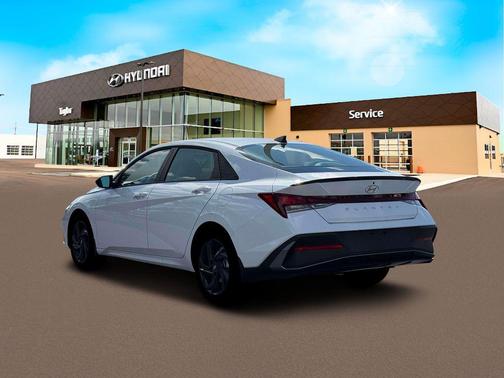 Serenity White 2026 Hyundai ELANTRA Sport