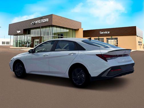 Serenity White 2026 Hyundai ELANTRA Sport