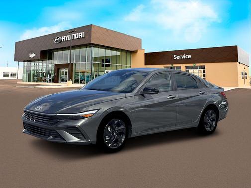 Amazon Gray 2026 Hyundai ELANTRA HEV SEL Sport