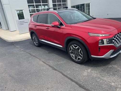 Calypso Red 2022 Hyundai SANTA FE Limited