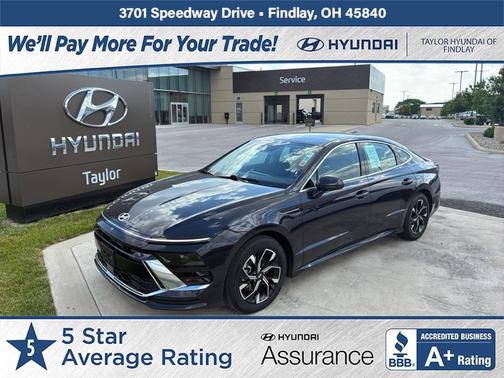 Carbon Blue 2025 Hyundai SONATA SEL