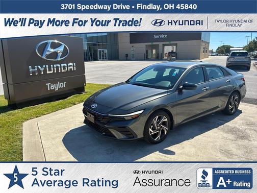 Amazon Gray 2025 Hyundai ELANTRA Sport