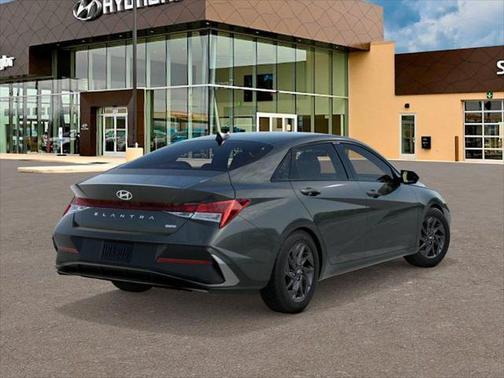 Amazon Gray 2026 Hyundai ELANTRA HEV Blue