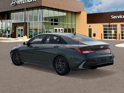Amazon Gray 2026 Hyundai ELANTRA HEV Blue