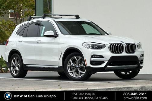 Alpine White 2021 BMW X3 xDrive30i