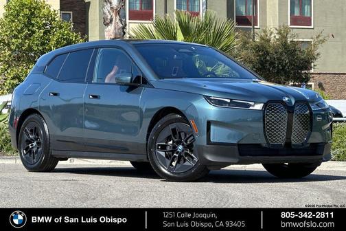 Blue Ridge Mountain Metallic 2023 BMW iX xDrive50