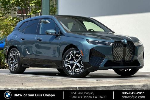 Blue Ridge Mountain Metallic 2022 BMW iX xDrive50