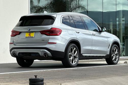 Glacier Silver Metallic 2021 BMW X3 sDrive30i