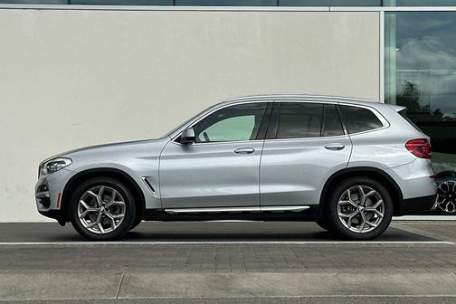 Glacier Silver Metallic 2021 BMW X3 sDrive30i