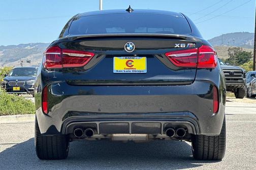 Black Sapphire Metallic 2015 BMW X6 M Base