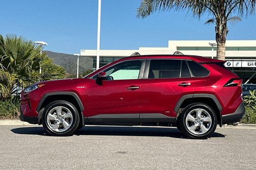 Ruby Flare Pearl 2019 Toyota RAV4 Hybrid Limited