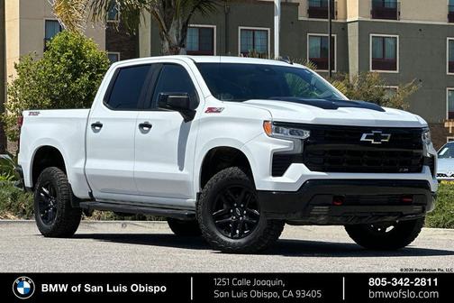 Summit White 2023 Chevrolet Silverado 1500 LT Trail Boss