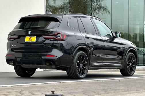Black Sapphire Metallic 2023 BMW X3 sDrive30i