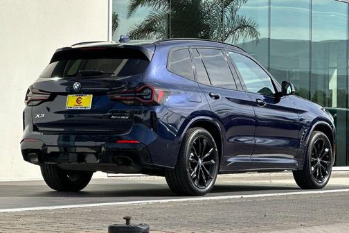 Tanzanite Blue II Metallic 2023 BMW X3 xDrive30i