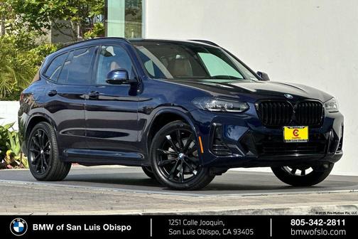 Tanzanite Blue II Metallic 2023 BMW X3 xDrive30i