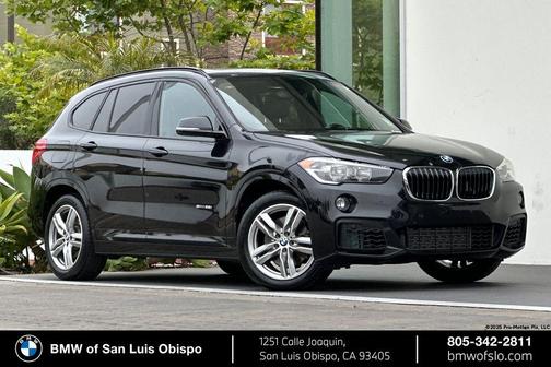 Black Sapphire Metallic 2017 BMW X1 sDrive28i