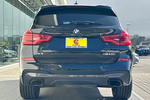Carbon Black Metallic 2020 BMW X3 M40i
