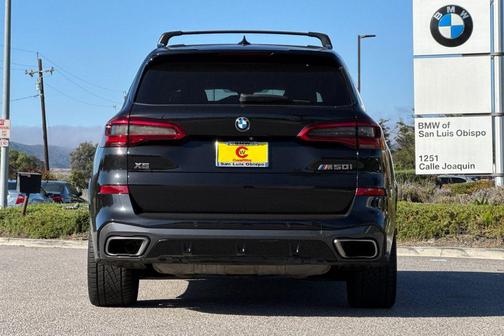Black Sapphire Metallic 2020 BMW X5 M50i
