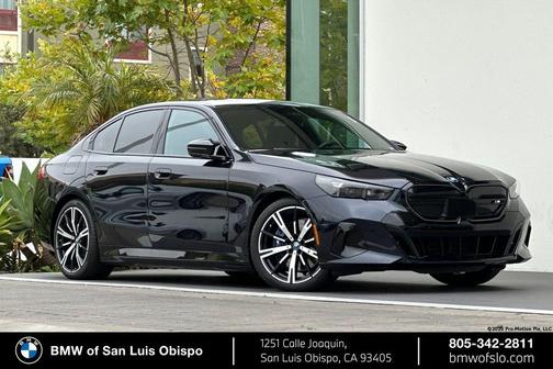 Carbon Black Metallic 2024 BMW i5 M60