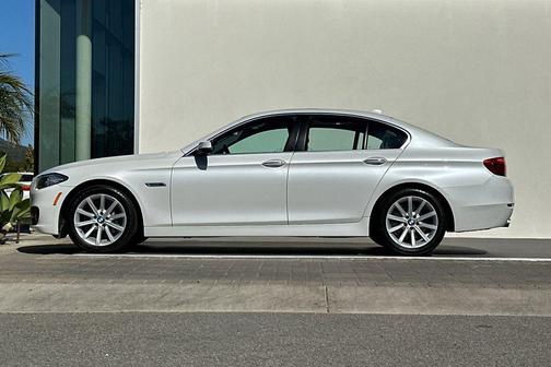 Mineral White Metallic 2015 BMW 535 535i